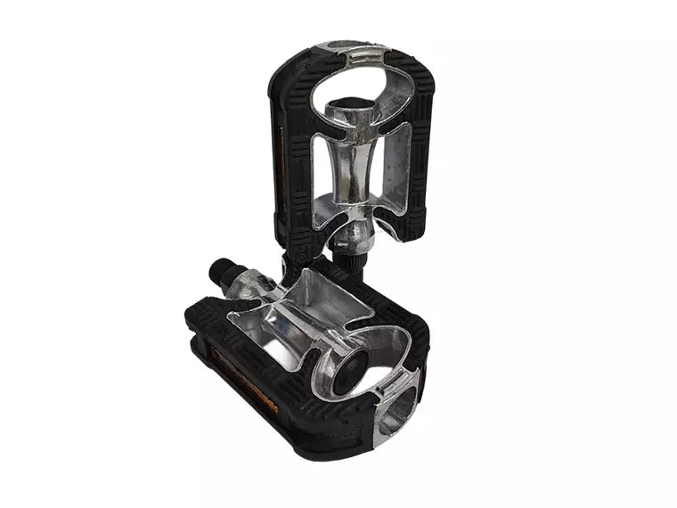 Pedales metálicos con Reflectantes Eje 9/16