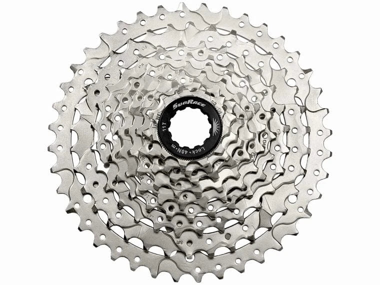Piñon Sun Race Cassette M980 9S (11-40) Plata