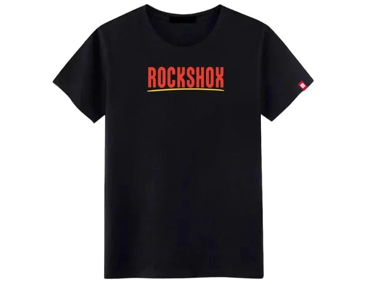Polera Rockshox Paint Brush Logo Negro S