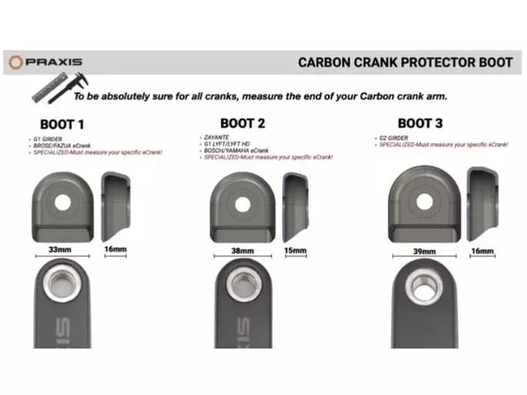 Protector Biela Praxis Boot Set Girder Brose E Specia Isis