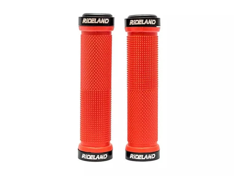 Puños De Bicicleta Fijacion Rideland Rojo