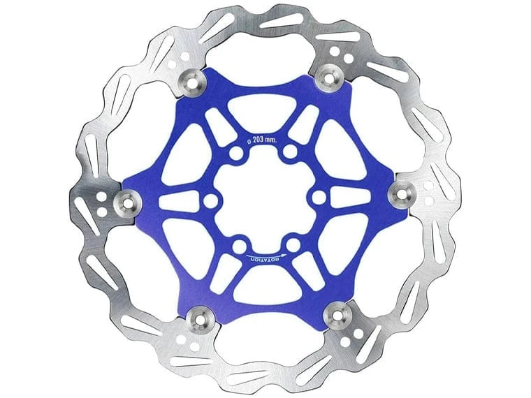 Rotor Brakco Dr-06 203Mm Blue Floating Rotor Stainless/Alloy