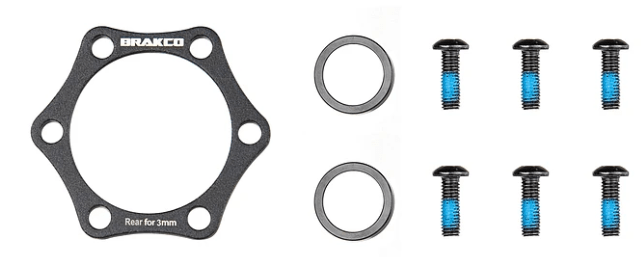 Adaptador Bracko Black Boost Hub Ad. 12X142-12X148 W. M5X15 Bolt