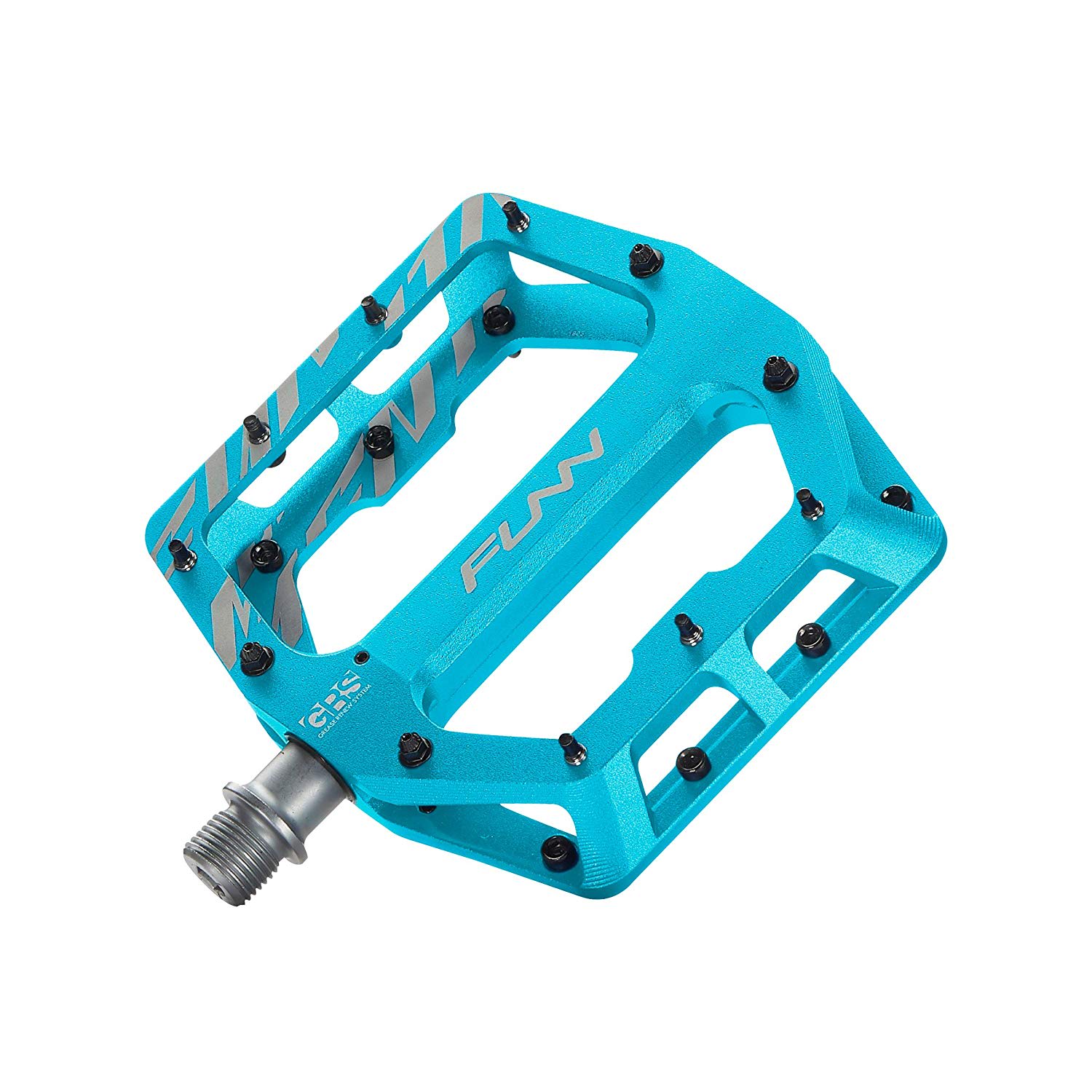 Pedal Funndamental Aluminio Turquesa