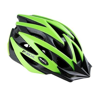 Casco Rbx-29 Con Luz Talla L In-Mold Verde Mate