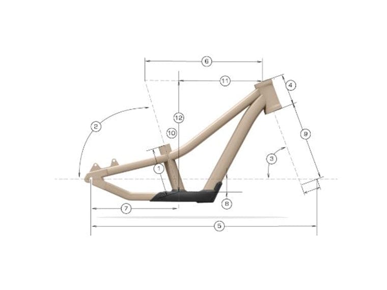 PUSH BIKE COMMENCAL RAMONES 12 SILVER