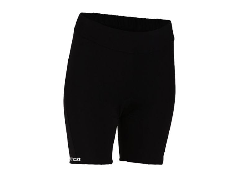 Short Lycra Ccn Mujer Black, Banda De Silicona, Acolchado Talla S