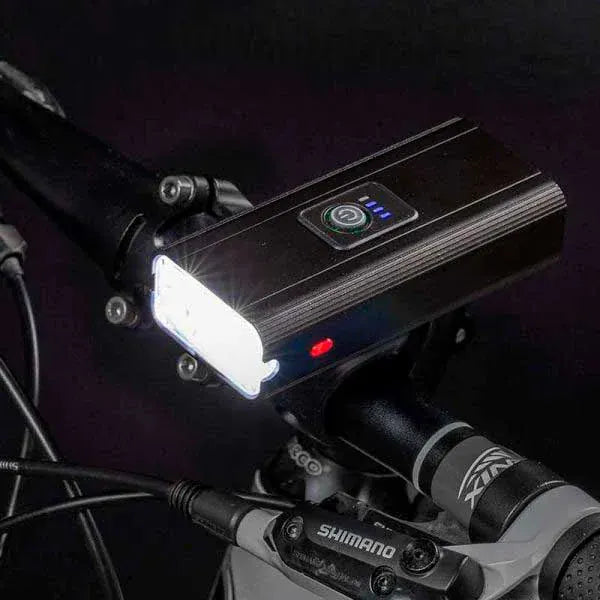 Luz delantera recargable