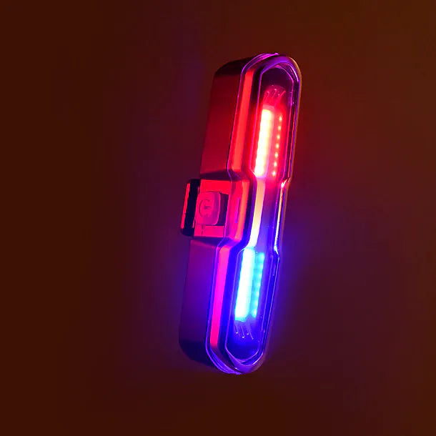 Luces de bicicleta tricolor USB