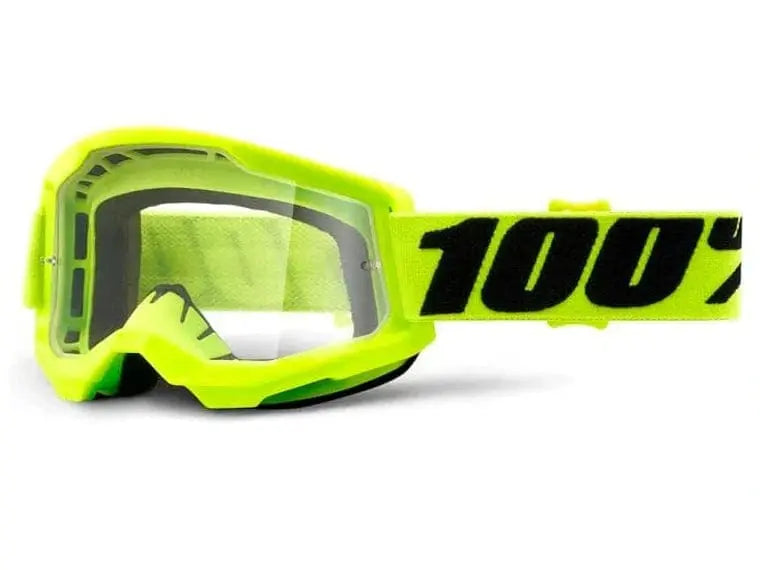 Gafas de motocross 100% Strata 2, lentes antivaho, marco de trail Gafas de motocross 100% Strata 2, lentes antivaho, marco de trail