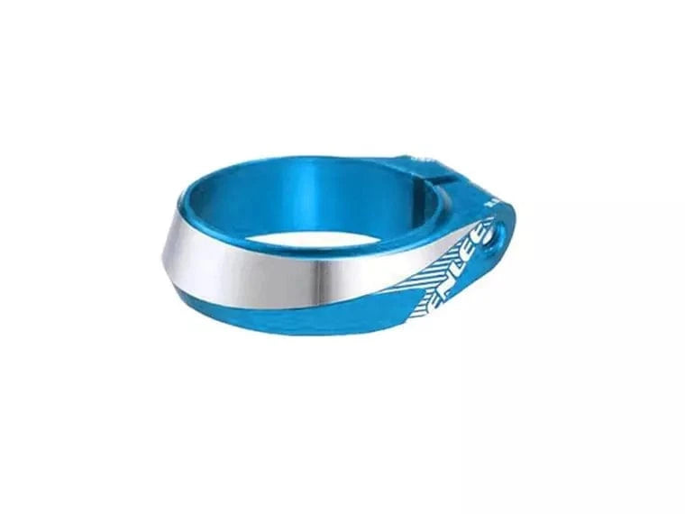 Abrazadera Enlee Solid 34,9Mm Celeste Aluminio