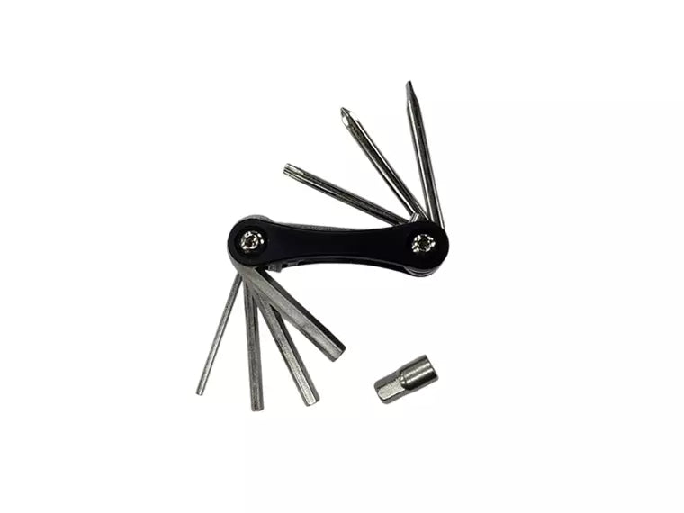 Herramienta Multifuncion 9 En 1 Carcasa Negra