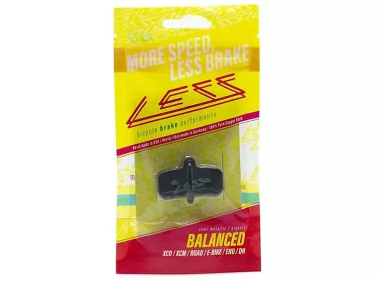 Pastillas Less Brakes Balanced 651 Para Shimano Saint, Zee, Xt, Xtr