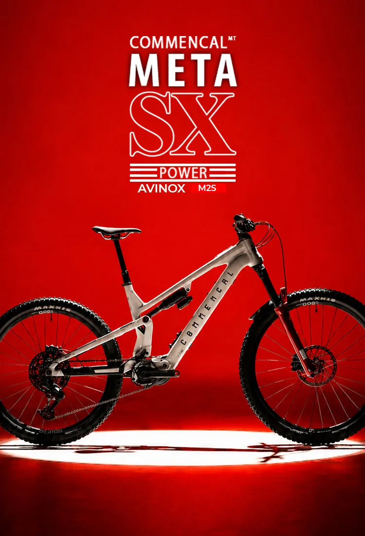 COMMENCAL META SX AVINOX MOBIL