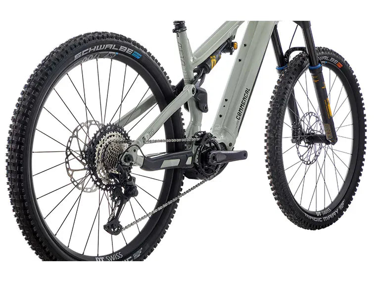 Bicicleta Commencal Meta Power Tr Shimano Ohlins Edition Ash Grey