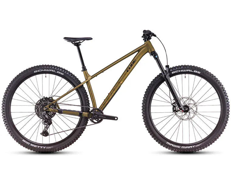 Bicicleta Cube Reaction Tm One Goldenlime/Black