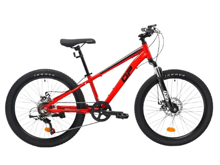 Bicicleta Green Planet Aro 24 Lascar Rojo Metalico