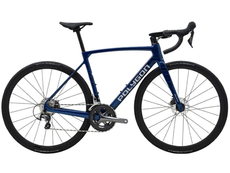 Bicicleta Polygon Strattos Carbon S6D Blu 700Cx525 Talla L