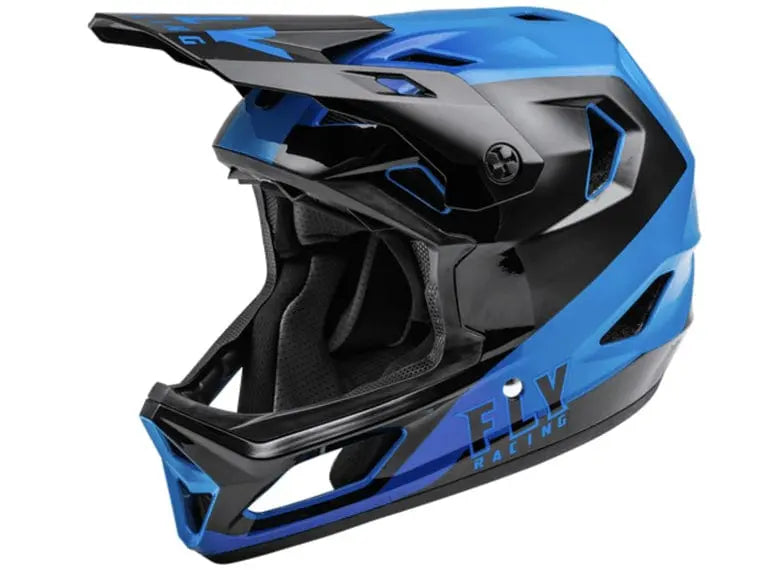 CASCO FLY RACING RAYCE BLUE BLACK MD