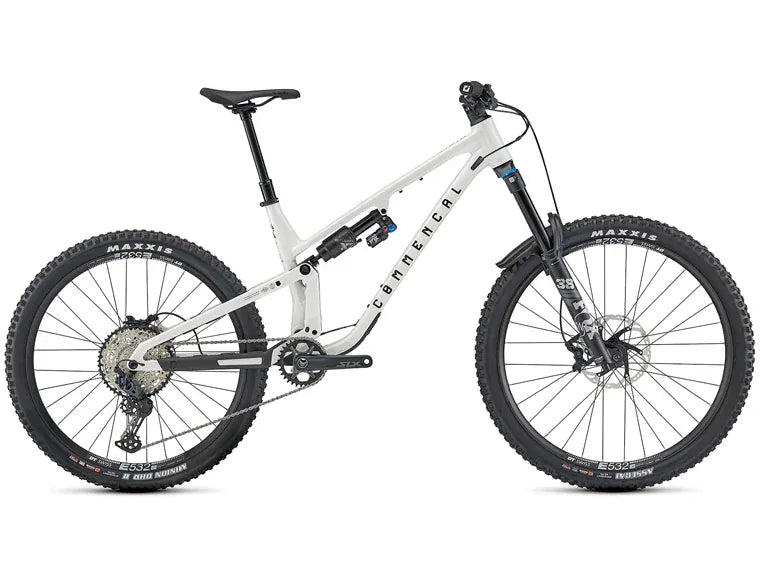 COMMENCAL META SX V5 ESSENTIAL CLEAR SILVER