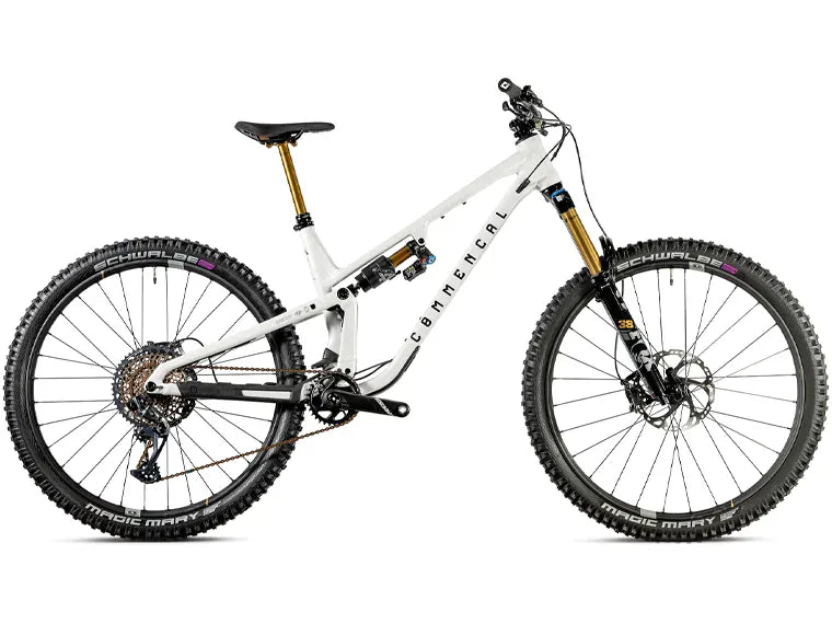 COMMENCAL META V5 LIMITED EDITION CLEAR SILVER
