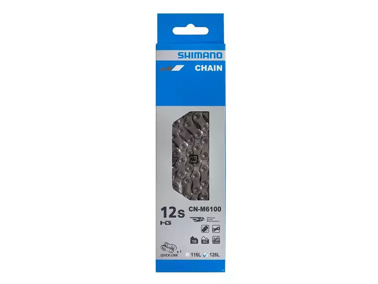 Cadena Shimano Deore Cn-M6100 12V. 126 Links