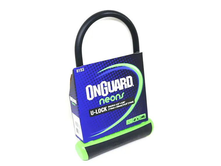Candado Onguard Llave U-Lock Ns 115X230 Mm Verde