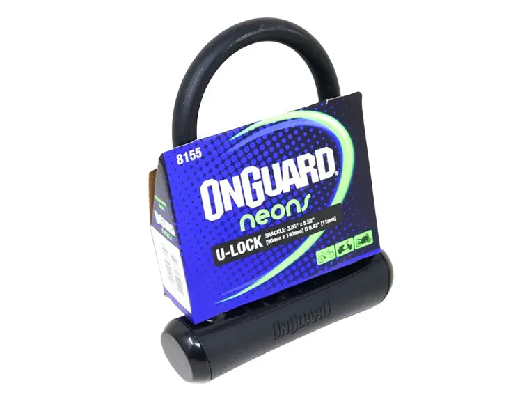 Candado Onguard Llave U-Lock Ns 90X140 Mm Negro