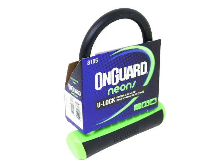 Candado Onguard Llave U-Lock Ns 90X140 Mm Verde