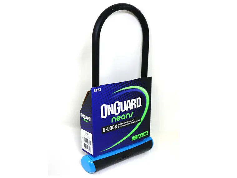 Candado Onguard Llave U-Lock Ns Ls 115X292 Mm Azul