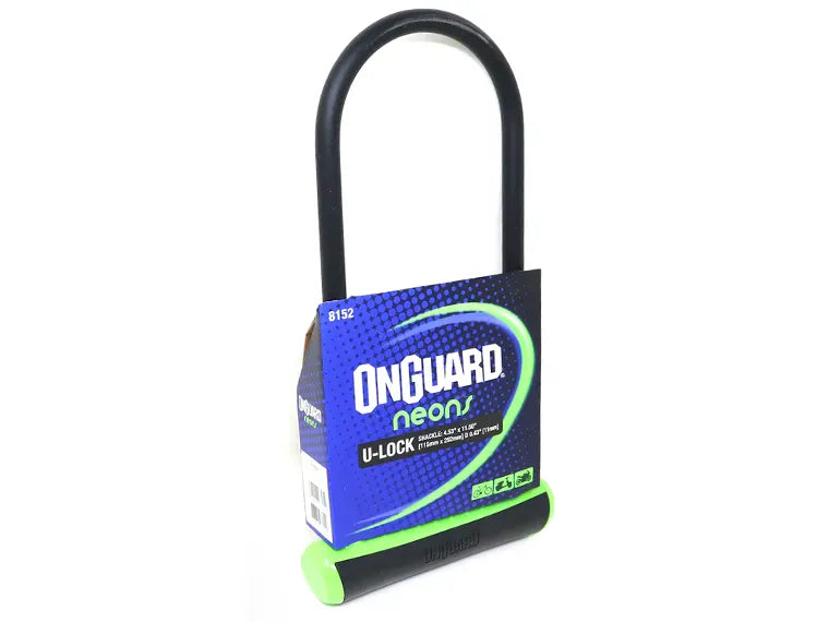 Candado Onguard Llave U-Lock Ns Ls 115X292 Mm Verde