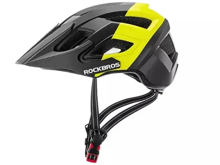 Casco De Bicicleta Rockbros Ts-39 57-62Cm Negro/Amarillo