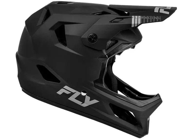 Casco Fly Racing Rayce Negro Mate Talla L