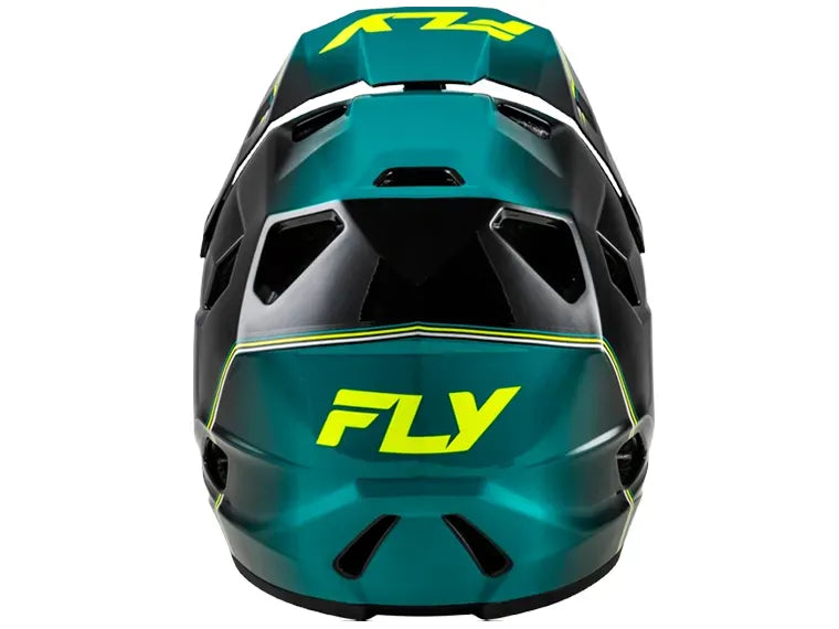 Casco Fly Racing Rayce Repeat Negro Verde