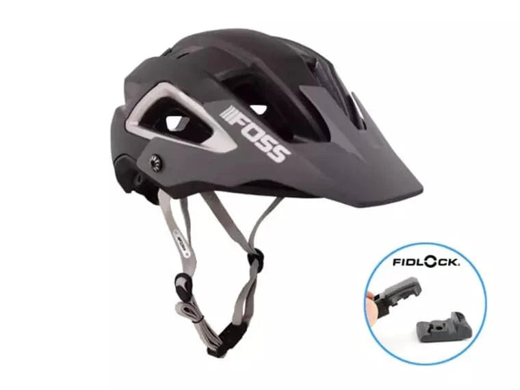 Casco Foss Enduro F9 Black/Silver 