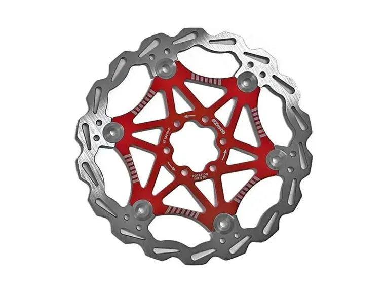 Disco De Freno Ezmtb 180Mm Color Rojo
