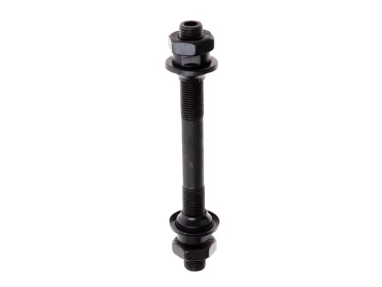 Eje Bloqueo Delantero Genérico 9 Mm X 108 Mm Con Conos Y Tuercas Qb-32