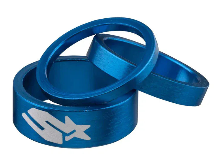 Espaciadores De Direccion Spank Spacer Kit Blue