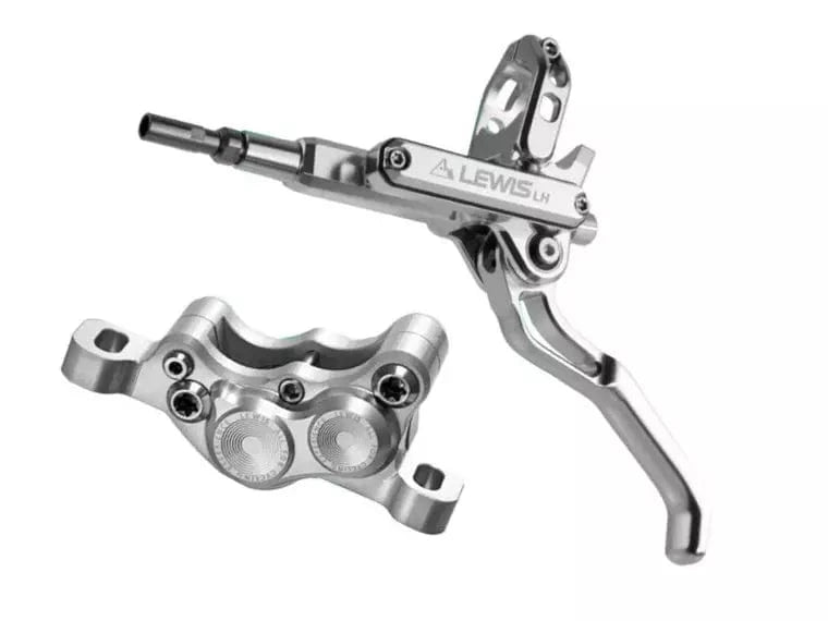 Frenos De Disco Lewis Lh4 4 Pistones Silver