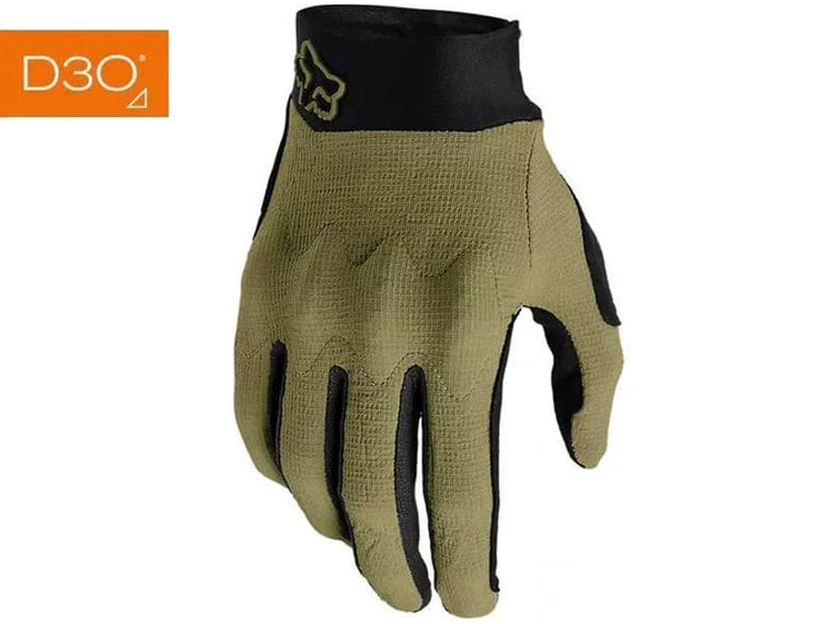 GUANTES FOX DEFEND D3O CAFÉ TALLA S GUANTES