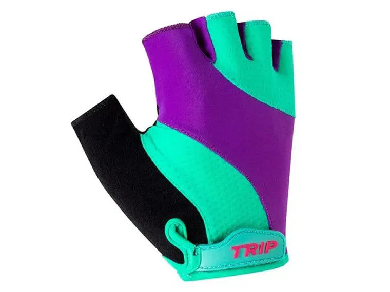 Guante Corto Trip Purple/Blue 