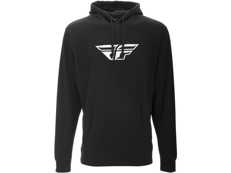 HOODIE FLY RACING F-WING PULLOVER HOODIE BLACK