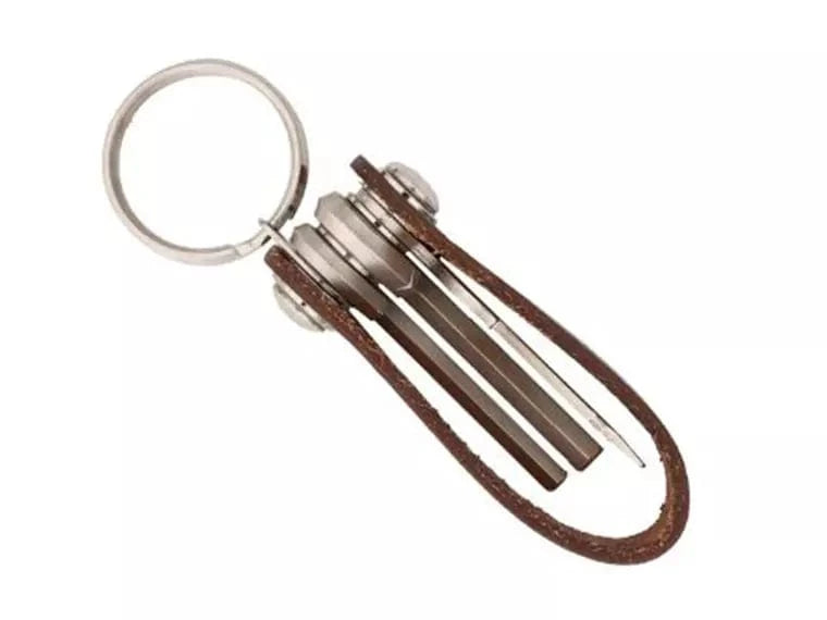 Herramientas Bike Beer Keychain Brown Fix Manufacturing