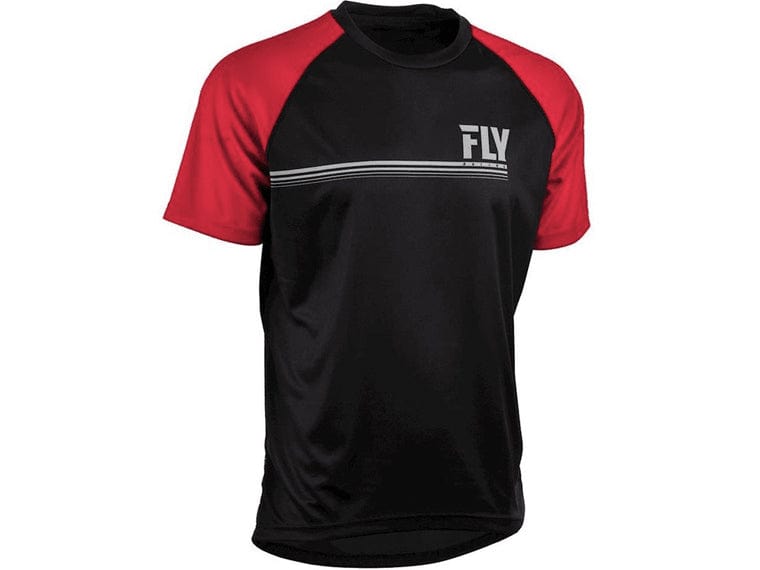 JERSEY FLY RACING ACTION BLACK/RED MD