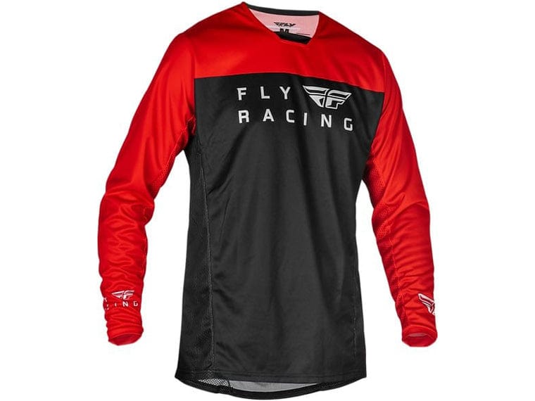 JERSEY FLY RACING RADIUM RED BLACK GREY