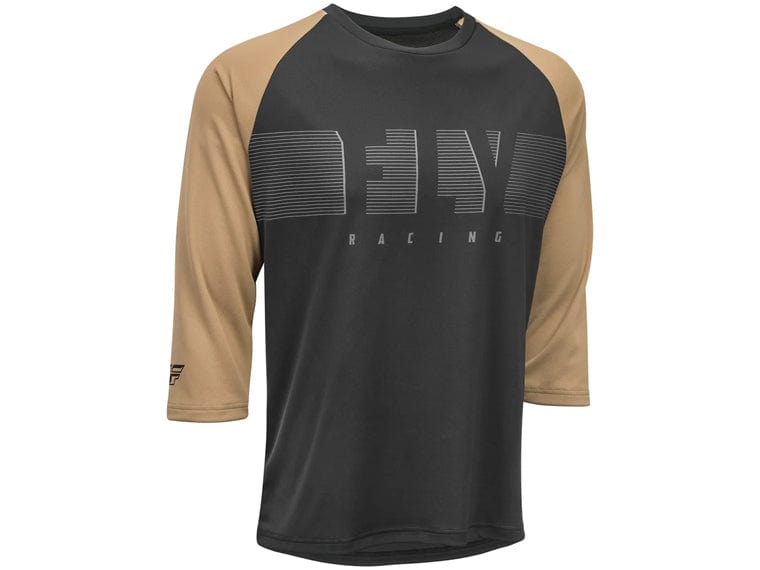 JERSEY FLY RACING RIPA 3/4 SLEEVE BLACK/KHAKI XL