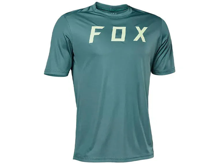 Jersey Fox Manga Corta Ranger Moth Verde Agua