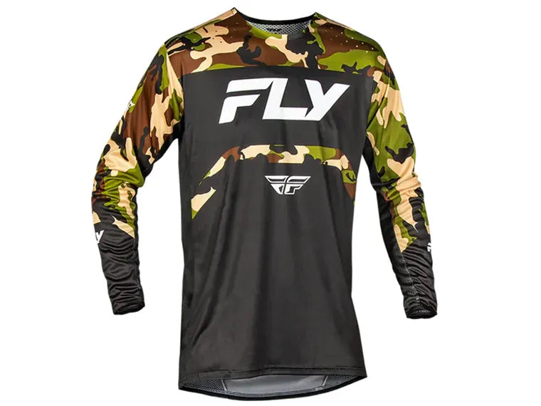 Jersey Fly Racing Rayce Youth Negro/Camo