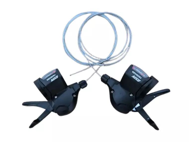 Juego Manillas De Cambio Sensah Mx 9X3 Vel.