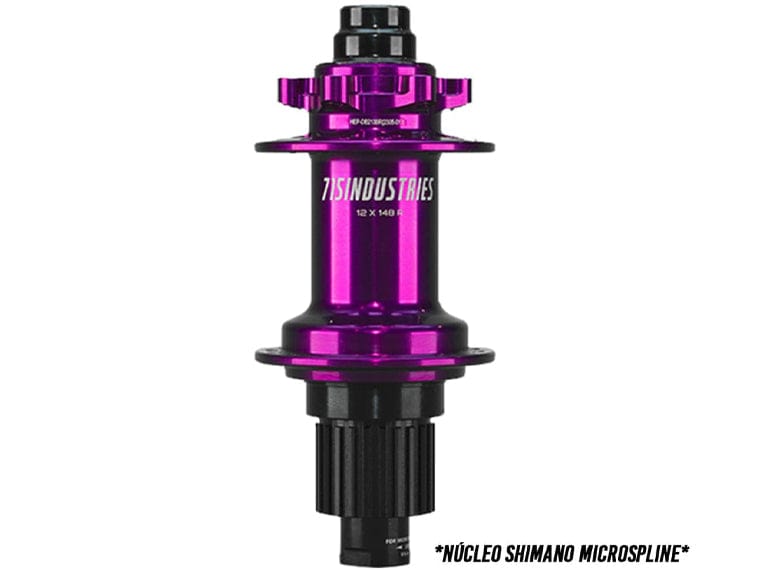 MAZA TRASERA 715 MORADA 12X148 MS